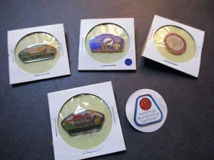 Lote de 5 alfileres de sombrero Boy Scout BSA #130 - Imagen 1 de 6