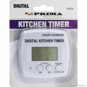Digital Kitchen Timer with Magnetic Back Count up Down Baking Cooking Countdown - Picture 1 of 3