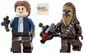 LEGO Star Wars: Han Solo Minifigure and Chewbacca Combo - Picture 1 of 5
