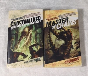 The Fighters Series  Forgotten Realms Ghostwalker & Master Of Chains Paperback - Picture 1 of 8