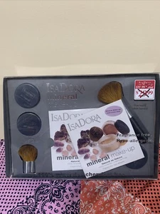 IsaDora Mineral Make Up Set. Foundation Powder, Blush, 2 Brushes And Dvd Instruc - Picture 1 of 11