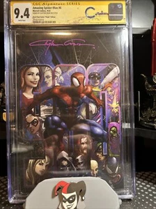 Amazing Spider-Man #6 CGC SS 9.4 signiert von Crain Black Flag Virgin Variante - Bild 1 von 6
