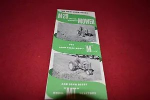 John Deere M-20 Mower For M & MT Tractor Dealer Brochure DCPA3 - Picture 1 of 1