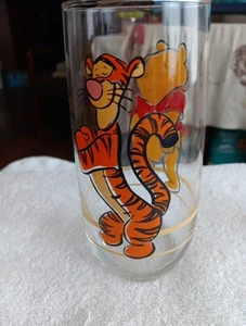 Vintage Disney Winnie Puuh und Tigger Anker 6" Trinkglas - Bild 1 von 4
