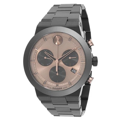 Reloj de cuarzo Movado 3600897 para hombre con esfera de bronce fusión audaz Foto 1 de 4