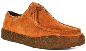 CAMPER Peu Torreno Recy Ortholite Costuras Crepé Zapatillas Hombre En Marrón UK - Imagen 1 de 6