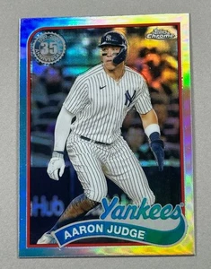 Aaron Judge - 2024 Topps Chrome - 1989 - 35th Anniversary - NY Yankees - Picture 1 of 2