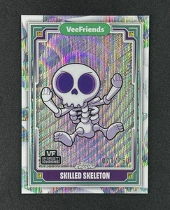 2025 Topps Chrome VeeFriends SKILLED SKELETON WAVE REFRACTOR /150 - Picture 1 of 2