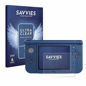 6x Film Protection Ecran pour Nintendo New 3DS XL (Affichage inférieur) Film - Photo 1/11