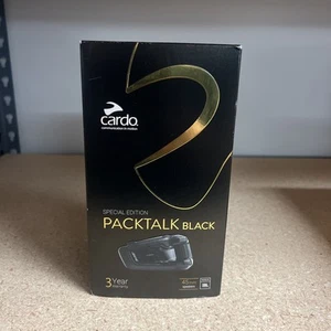 PackTalk Special Edition Black Cardo 45mm Speakers Sound By JBL - Picture 1 of 13