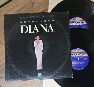 Diana Ross ~ Diana Ross Anthology ~ 1983 Vinyl 2xLP Motown VG/VG+ - Image 1 of 4