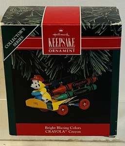 Hallmark Keepsake Ornament Bright Blazing Colors Crayola Crayon 1992 Dalmatian! - Picture 1 of 4