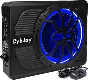 10" 800W Slim Untersitz Powered Auto Subwoofer, Auto/LKW Audio Sub Built in Am - Bild 1 von 6