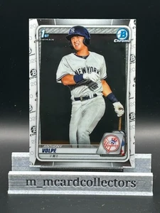 Anthony Volpe 2020 Bowman Chrome Prospects 1st #BCP-139 New York Yankees - Imagen 1 de 3