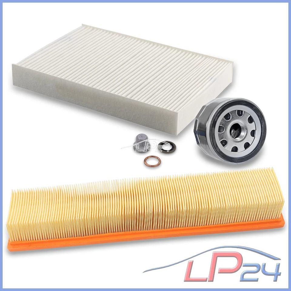 KIT DE RÉVISION "A" FILTRE À HUILE AIR HABITACLE POUR NISSAN KUBISTAR 1.5 DCI - Photo 1/4