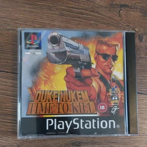 Duke Nukem Time To Kill Sony PlayStation 1 PS1 - No Manual (PAL) new case - Picture 1 of 4
