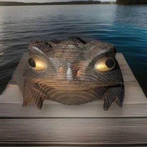 Vtg Cryptomeria Toad! 3” EUC! Japan Marked - Picture 1 of 8