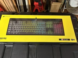 Corsair K55 RGB PRO Tastiera Gaming a Membrana Cablata, Retroilluminazione RGB, - Foto 1 di 5