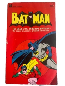 Vintage Batman Four Square Paperback 1966 - Imagen 1 de 7