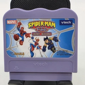 Cartucho de juego Vtech VSmile Spider-Man and Friends Secret Mission solo probado - Imagen 1 de 5