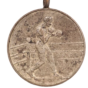 VINTAGE WELLESLEY HOUSE BOXING MEDAL - Picture 1 of 2