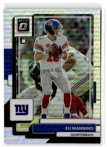 2022 Donruss Optic Eli Manning #150 Holo New York Giants - Picture 1 of 2