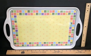 NWT Villeroy & Boch Melamine Twist Alea Limone Serving Tray - 11.5" x 19" - Picture 1 of 4