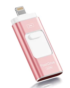 Apple MFi Certified 256GB Flash Drive for iPhone Thumb Drive Photo Stick, USB... - Afbeelding 1 van 9