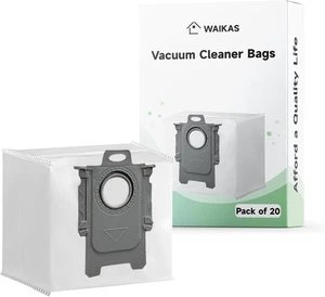 Waikas Vacuum Cleaner Bags Replacement Dust Bags Allergen Filter Pack of 20 New - Picture 1 of 6