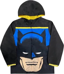 DC Comics ☆ Toddler & Little Boys' Batman Windbreaker Jacket ☆ Size 2T-4T, 5-7 - Picture 1 of 4