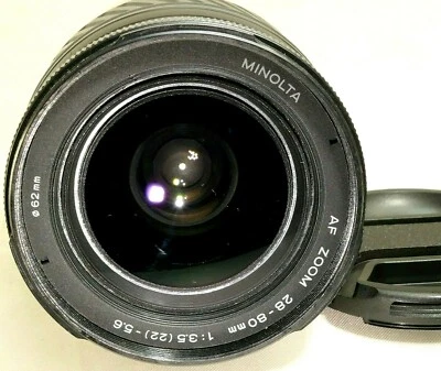 Minolta 28-80mm f3.5-5.6 AF Lens for SONY A mount cameras SLR - Image 1 of 4