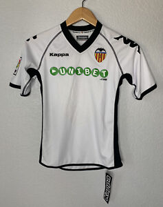 VALENCIA FC 2009 2010 Home Soccer Jersey Youth Size Large (Fits Like Medium)