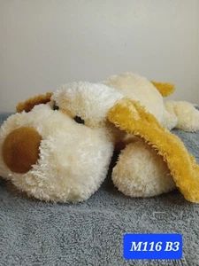 14" Golden Plush Animal Stuffed Toy lying down - Picture 1 of 4