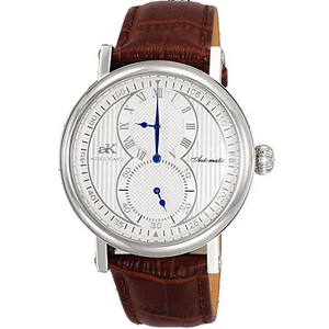 Adee Kaye Men's Mondo Silver Dial Watch - AK5665-MSV - Picture 1 of 1