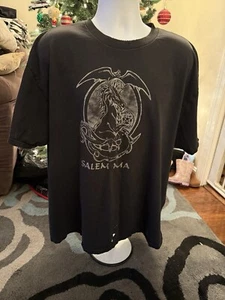 Vintage 90’s Salem Mass. Dragon Gothic Shirt Size Men’s 2XL - Picture 1 of 4