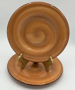 2 Hausenware Twist Salatteller 8,75" Dunkelorange - Bild 1 von 4