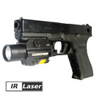 Lampe de poche tactique et viseur laser infrarouge combo résistant au recul pour armes