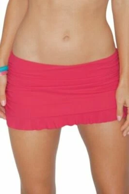 Profile By Gottex Coral Ruffle Skirted Bottom Swimsuit Women's Size 8 1069 - Image 1 of 4