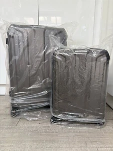 NEW-Large + Cabin Samsonite Suitcase with TSA Lock, Expandable & USB Slot - Picture 1 of 15