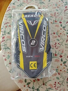 VIRCOS by SAFE-TECH PARASCHIENA LIVELLO 2 Moto con bretelle / taglia M - Photo 1/2