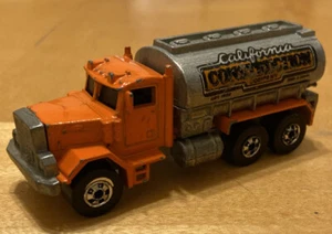 Rare Hot Wheels Vintage 1979 Peterbilt California Construction Company Tanker ++ - Picture 1 of 7