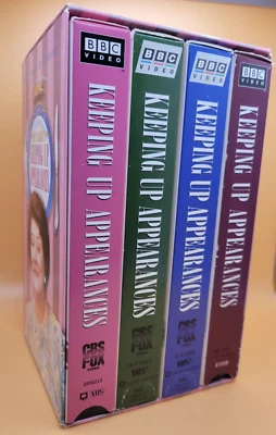 BBC Keeping Up Appearances More of Hyacinth's Best Adventures VHS 4 Box Set 2000 - Image 1 of 4