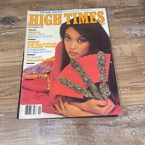 HIGH TIMES FRANK ZAPPA NOV 1981 MARIJUANA MAGAZINE Sinsemella - Picture 1 of 3