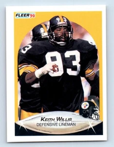 1990 Fleer Keith Willis Pittsburgh Steelers #151 - Picture 1 of 2