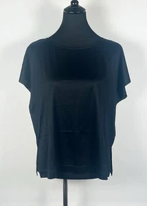 🌿 Legeres Designer T-Shirt Drykorn Schwarz Kimana locker klassisch NEU M 🌿 - Bild 1 von 5