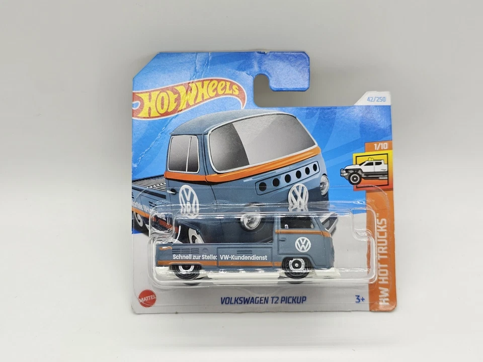 Volkswagen T2 Pickup 1:64 Hotwheels In Blister - Immagine 1 di 1