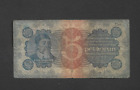 5 KORUN FINE  BANKNOTE FROM CZECHOSLOVAKIA 1921   PICK-15