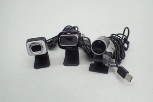 (3-PACK) GENUINE Microsoft LifeCam Series Webcam USB 1393 HD-3000 HD-5001 - Photo 1/8