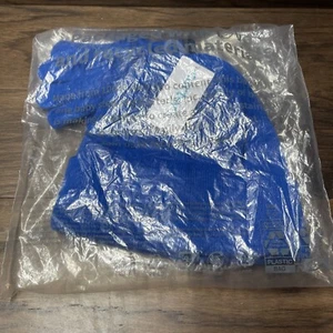 Carters Kids Hat And Gloves Size 8 Royal Blue - Picture 1 of 6