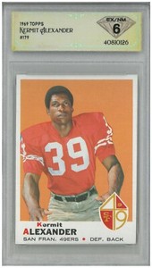 1969 Topps KERMIT ALEXANDER #179 💎 DSG 6